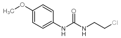 Urea,N-(2-chloroethyl)-N'-(4-methoxyphenyl)- Structure