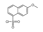 6-methoxynaphthalene-1-sulfonyl chloride Structure