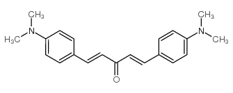 1,4-Pentadien-3-one,1,5-bis[4-(dimethylamino)phenyl]- Structure