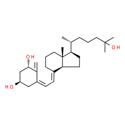 1,25-dihydroxyvitamin D结构式