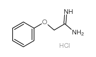 2-PHENOXYACETAMIDINE HYDROCHLORIDE structure