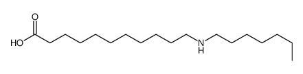 11-(heptylamino)undecanoic acid结构式