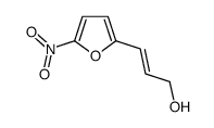 3-(5-Nitro-2-furyl)-2-propen-1-ol structure