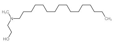 Ethanol,2-(hexadecylmethylamino)- Structure
