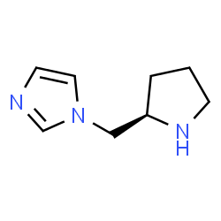 1H-Imidazole,1-[(2R)-2-pyrrolidinylmethyl]-(9CI)结构式