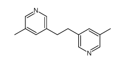 3-methyl-5-[2-(5-methylpyridin-3-yl)ethyl]pyridine结构式