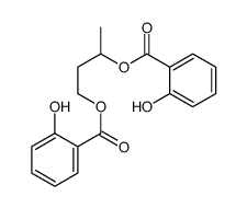 1-methylpropane-1,3-diyl disalicylate结构式