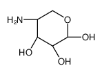 alpha-L-Arabinopyranose, 4-amino-4-deoxy- (9CI) Structure