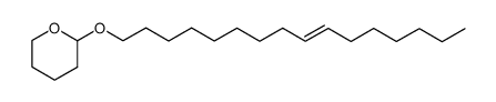 (E)-2-(hexadec-9-en-1-yloxy)tetrahydro-2H-pyran结构式