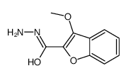 3-methoxy-1-benzofuran-2-carbohydrazide Structure