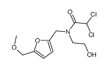 2,2-dichloro-N-(2-hydroxyethyl)-N-[[5-(methoxymethyl)-2-furyl]methyl]a cetamide picture
