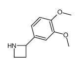 Azetidine, 2-(3,4-dimethoxyphenyl)- (9CI)结构式