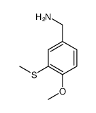 Benzenemethanamine, 4-methoxy-3-(methylthio)- (9CI) picture
