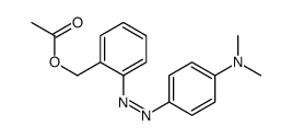 2-((4-(Dimethylamino)phenyl)azo)benzenemethanol, acetate ester Structure