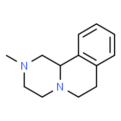 2H-Pyrazino[2,1-a]isoquinoline,1,3,4,6,7,11b-hexahydro-2-methyl-,(-)-(8CI)结构式