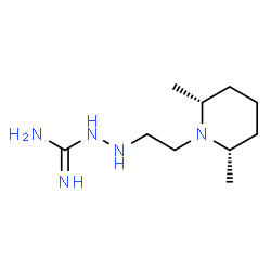 Guanidine,[[2-(2,6-dimethylpiperidino)ethyl]amino]-,cis-(8CI)结构式