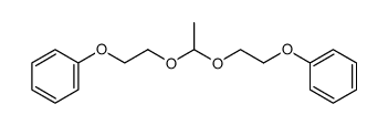 1,1-bis(2-phenoxyethoxy)ethane Structure