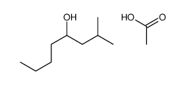 acetic acid,2-methyloctan-4-ol Structure