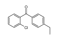 2-CHLORO-4'-ETHYLBENZOPHENONE结构式