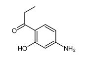 1-(4-amino-2-hydroxyphenyl)propan-1-one Structure