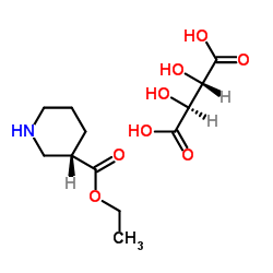 (S)-3-哌啶甲酸乙酯酒石酸盐图片