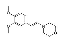 4-(3,4-dimethoxystyryl)morpholine Structure