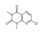 7-chloro-1,3-dimethylpteridine-2,4(1H,3H)-dione Structure