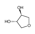 (3S,4s)-四氢呋喃-3,4-二醇结构式
