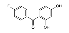 4-氟-2,4-二羟基苯甲酮结构式