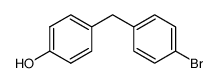 4-(4-bromo-benzyl)-phenol Structure