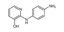 3-Pyridinol,2-[(4-aminophenyl)amino]-(9CI)结构式