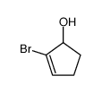 2-bromocyclopent-2-en-1-ol结构式
