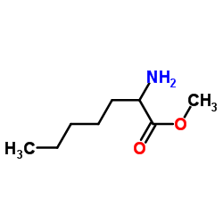 Methyl 2-aminoheptanoate Structure