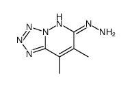 (7,8-dimethyltetrazolo[1,5-b]pyridazin-6-yl)hydrazine Structure
