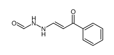 Formic acid N'-((E)-3-oxo-3-phenyl-propenyl)-hydrazide Structure