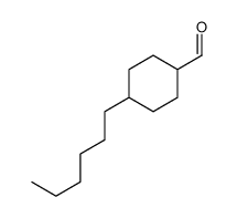 4-hexylcyclohexane-1-carbaldehyde Structure