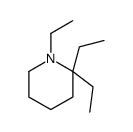 1,2,2-triethylpiperidine Structure