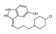 3-[3-(4-chloropiperidin-1-yl)propylamino]-1H-indazol-5-ol结构式