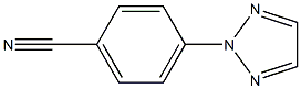 Benzonitrile, 4-(2H-1,2,3-triazol-2-yl)- Structure