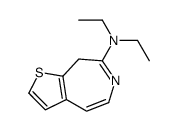 N,N-diethyl-8H-thieno[2,3-d]azepin-7-amine Structure