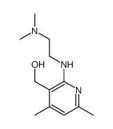 [2-[2-(dimethylamino)ethylamino]-4,6-dimethylpyridin-3-yl]methanol Structure