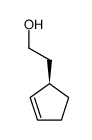 (-)-(R)-2-(cyclopent-2-en-1-yl)ethanol Structure