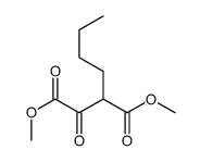 dimethyl 2-butyl-3-oxobutanedioate Structure