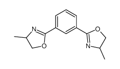 4-methyl-2-[3-(4-methyl-4,5-dihydro-1,3-oxazol-2-yl)phenyl]-4,5-dihydro-1,3-oxazole Structure