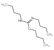 1-butoxy-N,N-dibutyl-methanimidamide structure