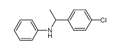 N-phenyl-1-(4-chlorophenyl)ethylamine结构式