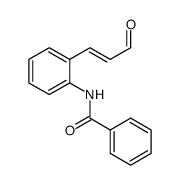 N-(2-(3-oxoprop-1-en-1-yl)phenyl)benzamide结构式