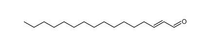 (2E)-hexadecenal(d5) Structure