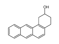 1,2,3,4-tetrahydrobenzo[a]anthracen-2-ol结构式