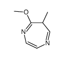 5-methoxy-6-methyl-6H-1,4-diazepine结构式